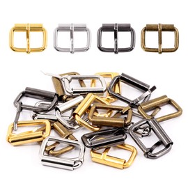 Swpeet 60 x 25mm Heavy Duty Bronze Metal Buckles