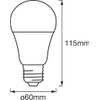 LEDVANCE Smart Led Lamp With Bluetooth, E27, Dimmable, Light Color