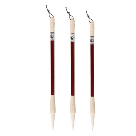 ZONADAH 3 Pcs Chinese Calligraphy Brushes Set Sumi Painting Brushes Japanese Calligraphy Pens 3 Sizes Watercolor Ink Painting Calligraphy Writing Brush for Beginners