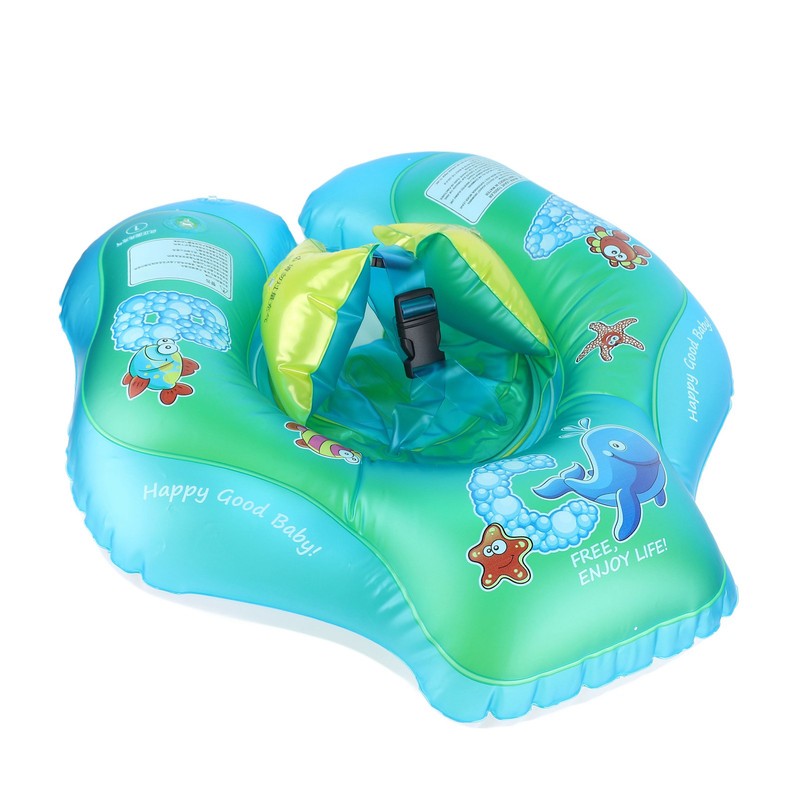 Baby Swimming Ring PVC Cartoon Inflatable Swim Float Children Anti