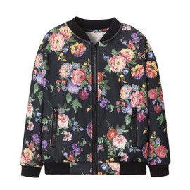 WELAKEN Floral Jacket for Girls Kids & Toddler II Little Girl's Lightweight Jackets Outerwear