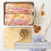 ZICOTO Beautiful Bread Box With Wooden Lid For Your Kitchen