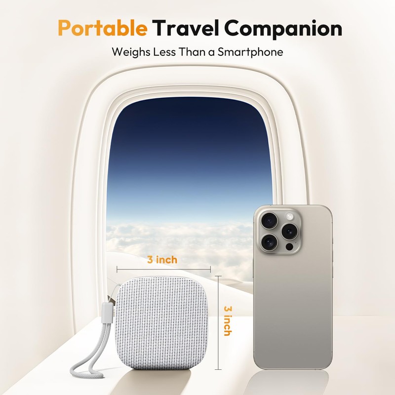 Portable Sound Machine for Travel, White Noise Sound Machine for