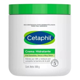 Crema Cetaphil Hidratante Piel Sensible O Seca De 566 G