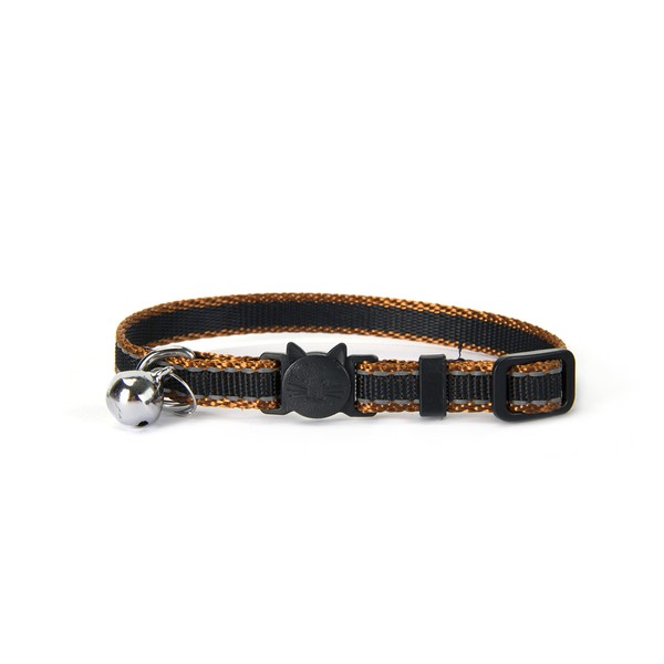 Burgham Simon's Cat Collars Breakaway with Bell,Safety Buckle,Snag Free,Soft,Durable and