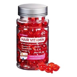 Cápsulas Vitaminas Para Cabello Moroccan Oil Frasco 40 Pzs