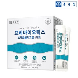 Chong Kun Dang Prebiotics Fructooligosaccharide 30 packets x 1 powder stick type V / 종근당 프리바이오틱스 프락토올리고당 30포 x 1개 분말 스틱형 V