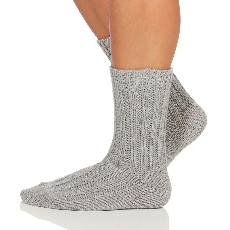 Cleostyle Collection Alpaca Men's Women's Extra Warm Winter Socks Natural