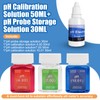 Homcoice pH Calibration Solution Kit (4.00, 7.00 and 10.01), 50ml