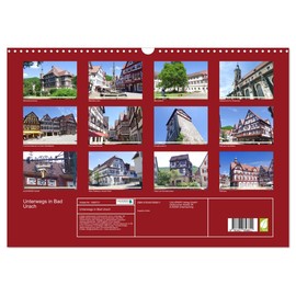 Unterwegs in Bad Urach (Wandkalender 2026 DIN A3 quer), CALVENDO Monatskalender