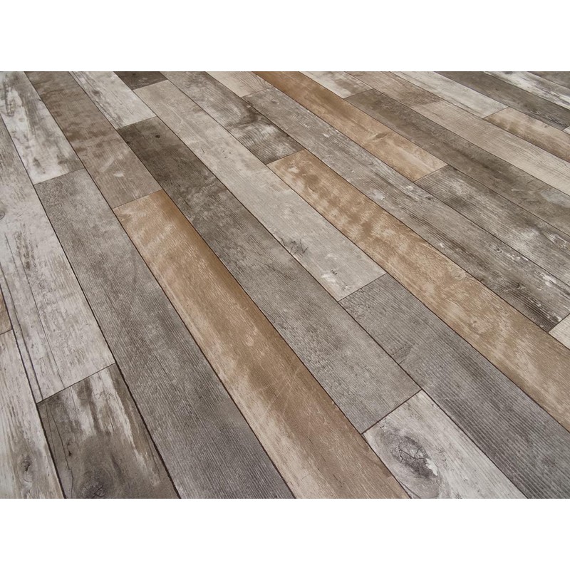 PVC flooring in distinctive wood design