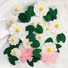 Felt Daisy Flower Garland,Spring Summer Flower Banner Decoration for Daisy