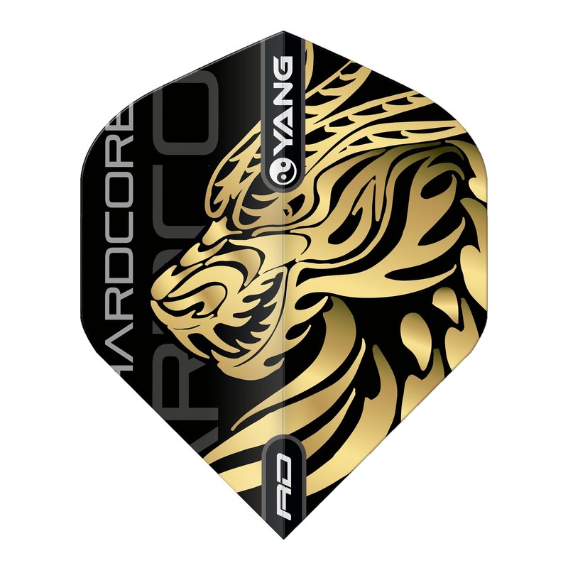 RED DRAGON Yin Yang Double Sided Jonny Clayton Gold and