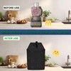 Dust Cover for Ninja Food Processor Plus 9-Cup, BN601 (Black)