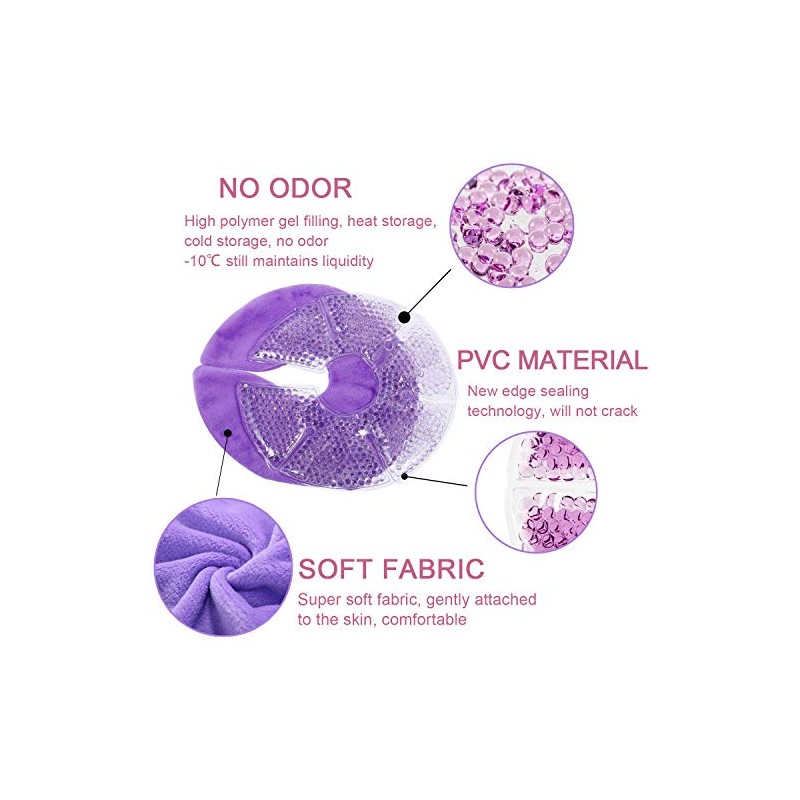 Gbrand Hot & Cold Breast Therapy Gel Pads for Nursing