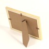 Iwata 20NT-807127 Picture Frame, Wood, Mat 3 Sizes, Natural, 7.1