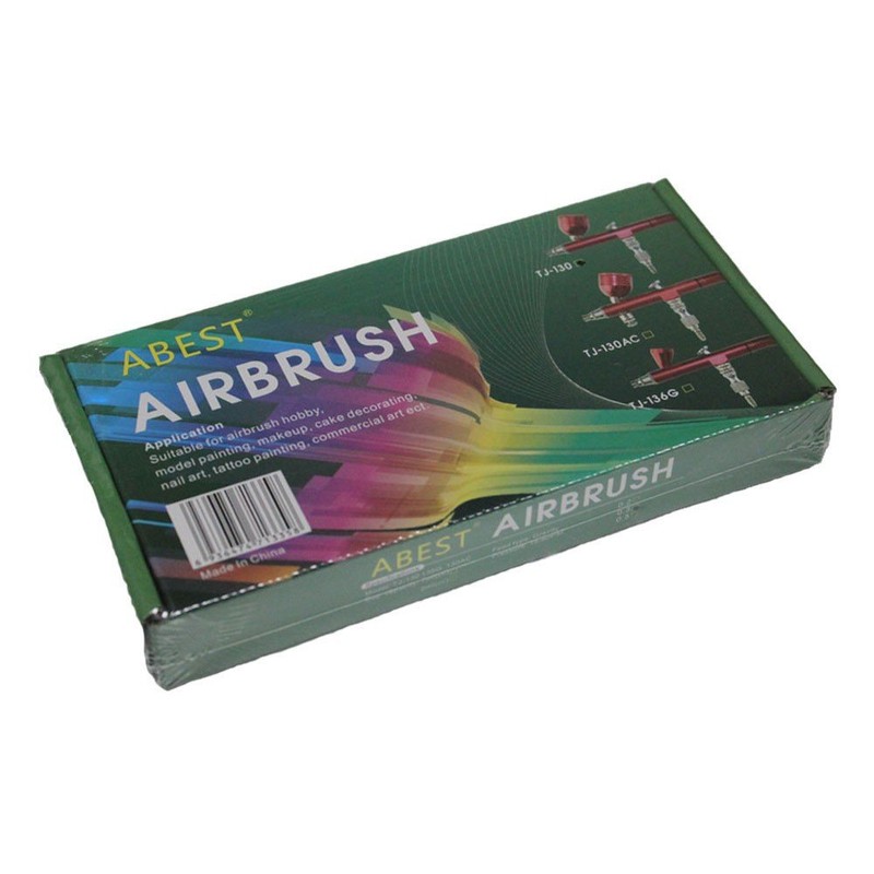 ABEST New 0.2mm Fine Line Dual-Action Airbrush Sprayer Tool Tattoo