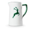 GMUNDNER KERAMIK Water Jug Capacity: 0.7 Litres Green Deer Crockery