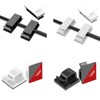 flexman Cable Clips, Adhesive Cable Hooks, Self Adhesive Cable Holder,