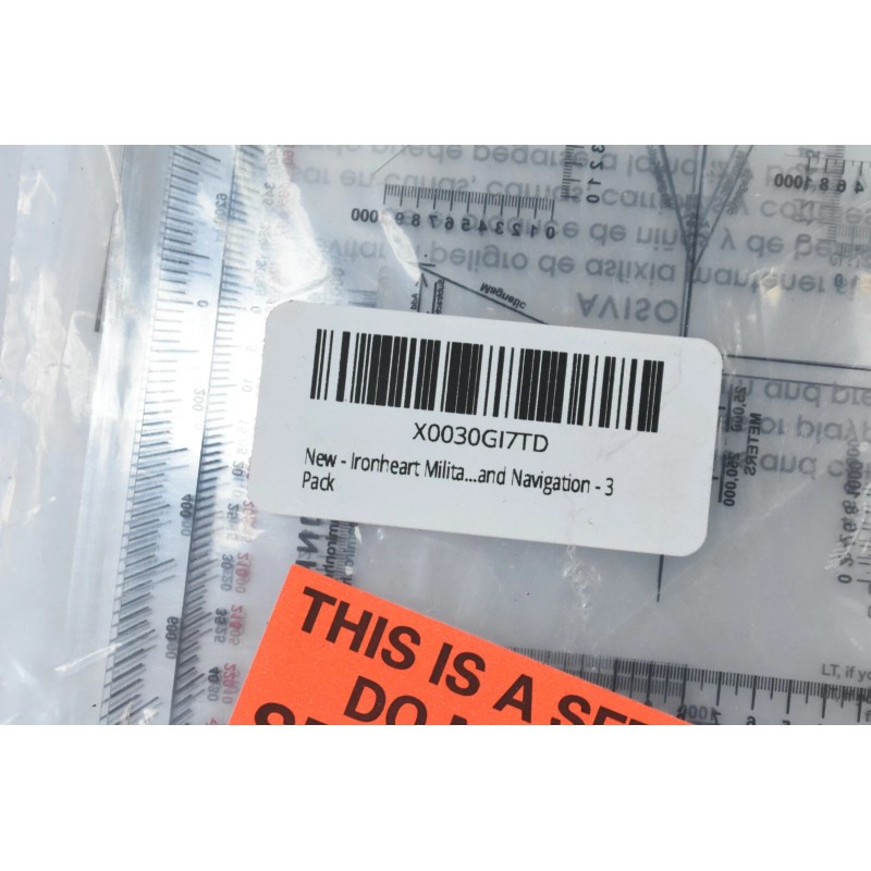 Ironheart Military Protractor Set Accurately Cut For Land Navigation 3