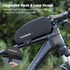 ROCKBROS Bike Top Tube Bag Bicycle Front Frame Bag Waterproof