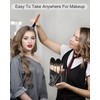 MONSTINA Makeup Brush Organzier Bag,High Capacity Portable Stand-Up Makeup Brush