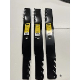 XHT Qty/3 21" XHT Predator 2 B1PD5041 Gator Blades for 60" Cut John Deere M128485