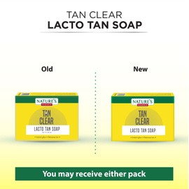 Nature's Essence Lacto Tan Soap - Tan removal Bathing Bar, 75gm