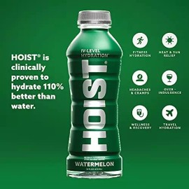 HOIST Premium Hydration Electrolyte Drink, Powerful IV-Level Hydration, Water...