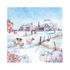 Village Life - Ling Design Scenic Painted Art Charity Christmas