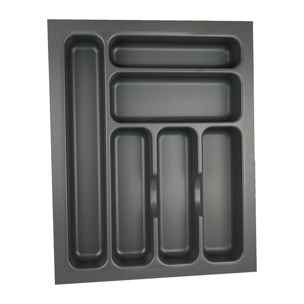 Wunsch-Kasten Personalised Cutlery Tray for 45 Drawers Grey