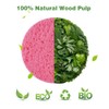 METUUTER 50-Count Compressed Facial Sponges for Estheticians- 100% Natural Cellulose