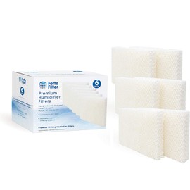 Humidifier Wick Replacement Filters Compatible with Vornado MD1-0002 for MD10002 MD10001 MD1-0001 EVAP1 EVAP3 Model 30/40/50 HU1-0021 Holmes HM250 HM405 HM406 HM725 Part # MD1-0002 MD1-0001 Pack of 6