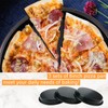 Savagrow 3pcs 6inch Non-Stick Bakeware Pizza Pan Aluminum Baking Pan