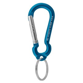 ALIENS Mini ring 6 cm (material carabiner), colour: light blue