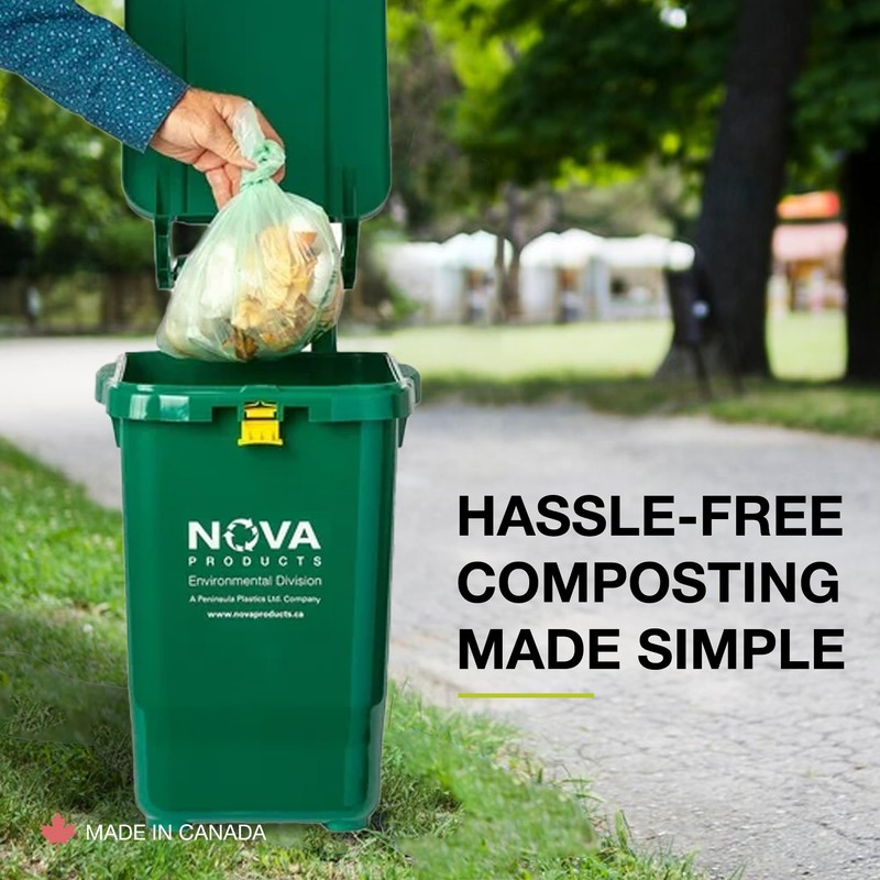 Nova Products 7 Gallons (27L) Organics Bin - Composting Solution