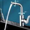 Bathroom Faucet, Swivel hot and Cold Water Faucet, Double hot