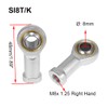 HiPicco SI8T/K Rod End Bearing, 4pcs 8mm Bore Self Lubricating