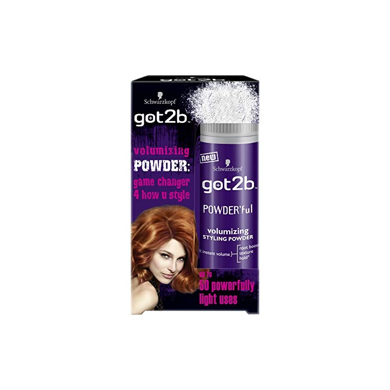 Schwarzkopf got2b POWDER'ful Volumising Styling Powder 10g (Pack of 2)
