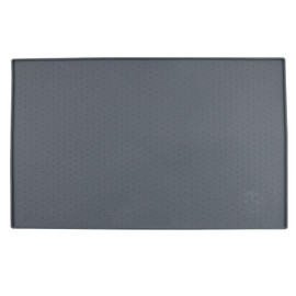 SunGrow Silicone Pet Feeding Mat, Waterproof Placemat with Raised Edges, Lightweight No Skid Food Mat for Dogs, Cats, Rabbits and More