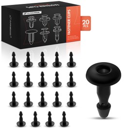 A-Premium 20PCS Nylon Cowl Screen Pin Retainer Clips Fender Fastener Compatible with Nissan Maxima 1990-2010 - For 4mm Hole