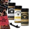 Kinders BBQ Rub Seasoning 3 PK Bundle (16.7 oz) Prime