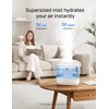 Dreo Humidifiers for Bedroom, Top Fill 4L Smart Cool Mist