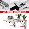 Pack of 2 Folding Heavy Duty Wall Brackets 200 mm