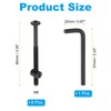 PATIKIL M6 x 85mm Bunk Bed Bolts, 8 Pack Hex
