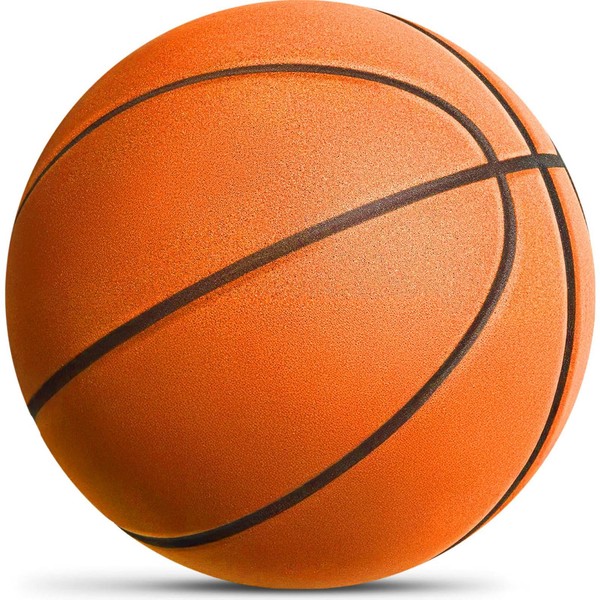 LKTNLKT Silent Basketball Size 7 (29.5") – Grooved Airless Indoor