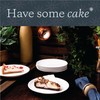 Vikko Dessert Plate, Set of 6 White Plates, Fine Porcelain,
