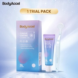 BodyAccel 【G】BodyAccel Tongue Cleaning Gel Bundle (with Brush) for Refreshing Oral - Specification: Tongue Cleaning Gel + Tongue Cleaning Brush