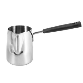 Giyofom Stainless Steel Butter and Coffee Warmer, Turkish Coffee, Mini Butter Melt Pot and Milk with Spout - (350 ml)