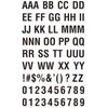 Alfabeto Tatuaje Temporal Pegatina Bloque Letra Tatuaje Falso Diy Nombre
